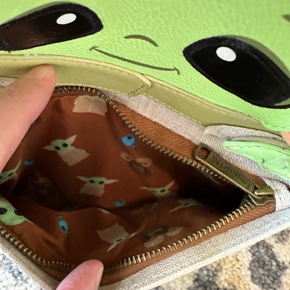 RARE Loungefly Star Wars The Child Mini Backpack - Picture 4 of 14